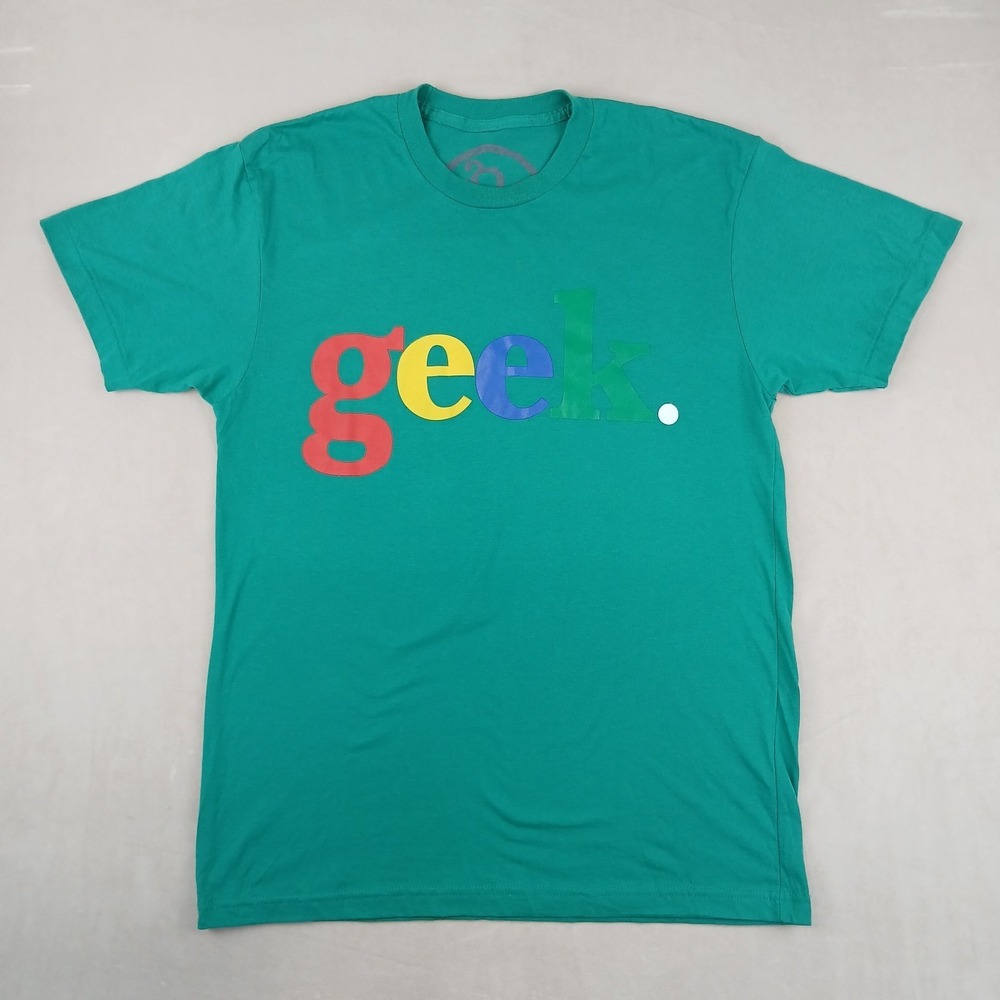 Fashion Geek Small Mens T Shirt Hip Hop Streetwear Single Stitch 19x27